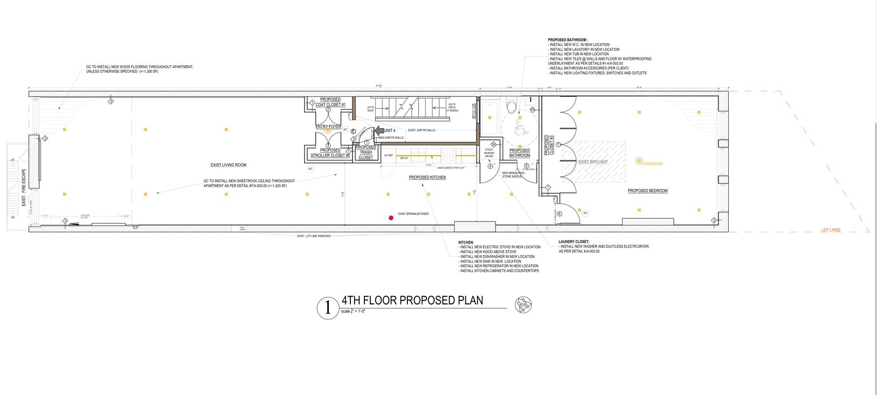 A real floor plan, title block removed